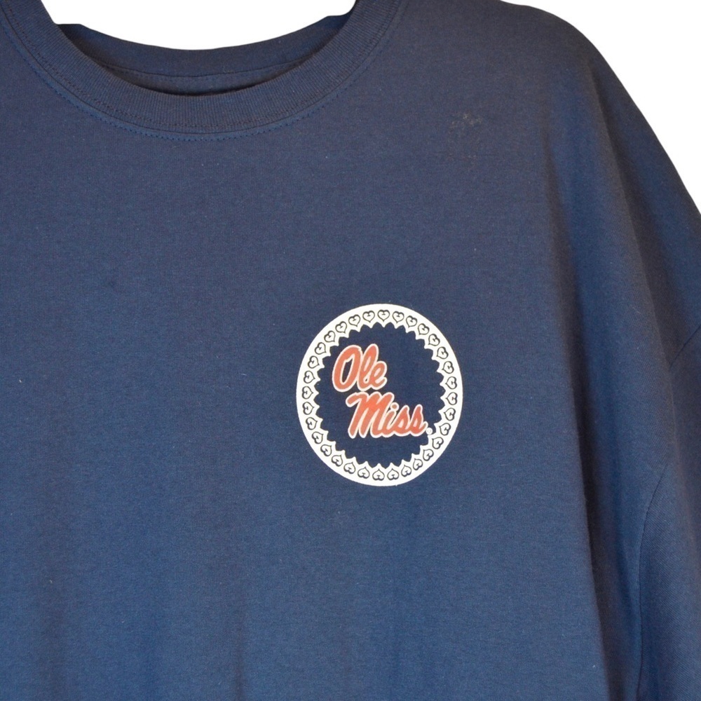 Girlie Girl Original ‘Ole Miss’ Navy T-Shirt, Mandala 2xl Mississippi Nwt — image 4 of 5